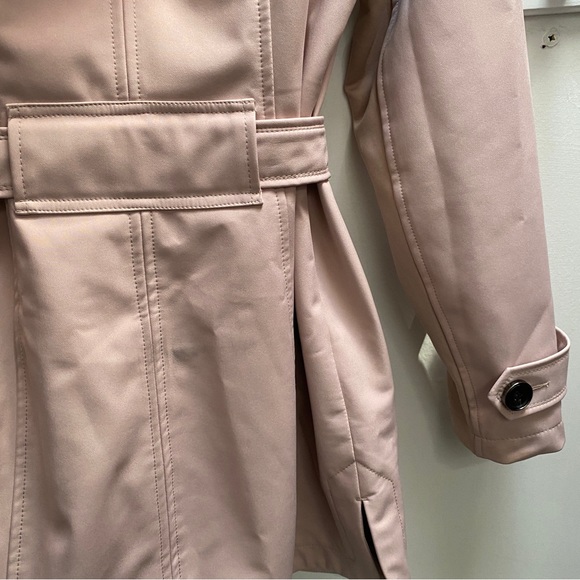 💜4/$40 Pale Pink Soft Shell Trench Raincoat - Picture 12 of 16